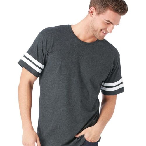 ™Adult-Football Fine Jersey Tee Thumbnail