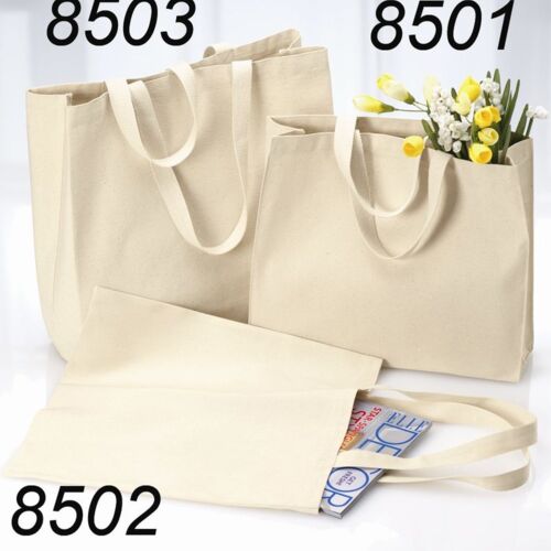 ™Branson 6 Ounce Cotton Canvas-Tote. Thumbnail