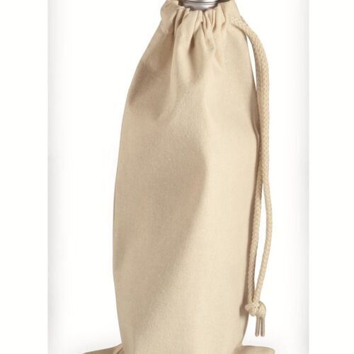 10 Ounce Cotton Canvas Drawstring Wine Bag Thumbnail
