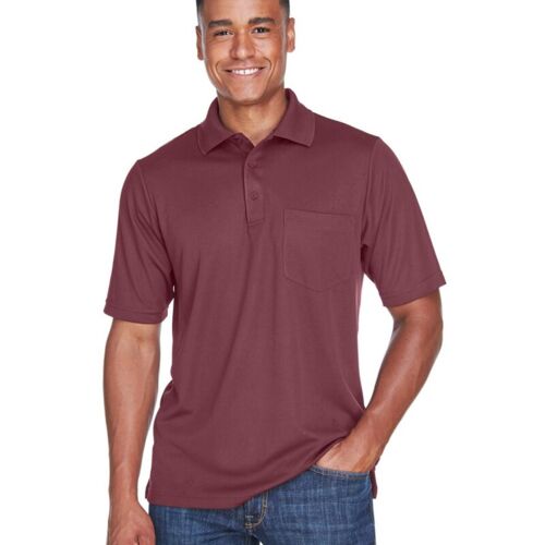 Men's Origin Performance Piqué Polo with Pocket - Embroidered Thumbnail