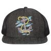 Flat Bill Six-Panel Trucker Cap Thumbnail