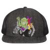 Flat Bill Six-Panel Trucker Cap Thumbnail