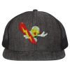 Flat Bill Six-Panel Trucker Cap Thumbnail