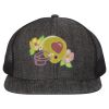 Flat Bill Six-Panel Trucker Cap Thumbnail