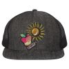 Flat Bill Six-Panel Trucker Cap Thumbnail