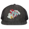 Flat Bill Six-Panel Trucker Cap Thumbnail