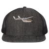 Flat Bill Six-Panel Trucker Cap Thumbnail