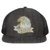 Flat Bill Six-Panel Trucker Cap Thumbnail