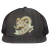 Flat Bill Six-Panel Trucker Cap Thumbnail