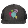 Flat Bill Six-Panel Trucker Cap Thumbnail