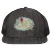 Flat Bill Six-Panel Trucker Cap Thumbnail