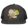 Flat Bill Six-Panel Trucker Cap Thumbnail