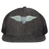 Flat Bill Six-Panel Trucker Cap Thumbnail