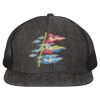 Flat Bill Six-Panel Trucker Cap Thumbnail