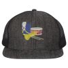 Flat Bill Six-Panel Trucker Cap Thumbnail