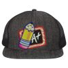 Flat Bill Six-Panel Trucker Cap Thumbnail