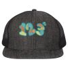 Flat Bill Six-Panel Trucker Cap Thumbnail