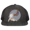 Flat Bill Six-Panel Trucker Cap Thumbnail