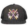 Flat Bill Six-Panel Trucker Cap Thumbnail