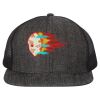 Flat Bill Six-Panel Trucker Cap Thumbnail