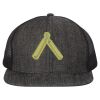 Flat Bill Six-Panel Trucker Cap Thumbnail