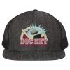 Flat Bill Six-Panel Trucker Cap Thumbnail