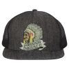 Flat Bill Six-Panel Trucker Cap Thumbnail