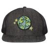 Flat Bill Six-Panel Trucker Cap Thumbnail