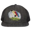 Flat Bill Six-Panel Trucker Cap Thumbnail