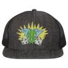 Flat Bill Six-Panel Trucker Cap Thumbnail