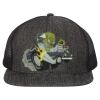 Flat Bill Six-Panel Trucker Cap Thumbnail