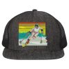 Flat Bill Six-Panel Trucker Cap Thumbnail