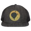 Flat Bill Six-Panel Trucker Cap Thumbnail