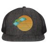 Flat Bill Six-Panel Trucker Cap Thumbnail