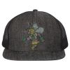 Flat Bill Six-Panel Trucker Cap Thumbnail