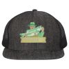 Flat Bill Six-Panel Trucker Cap Thumbnail