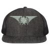 Flat Bill Six-Panel Trucker Cap Thumbnail