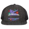 Flat Bill Six-Panel Trucker Cap Thumbnail