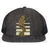 Flat Bill Six-Panel Trucker Cap Thumbnail