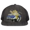 Flat Bill Six-Panel Trucker Cap Thumbnail