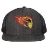 Flat Bill Six-Panel Trucker Cap Thumbnail