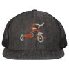 Flat Bill Six-Panel Trucker Cap Thumbnail