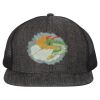 Flat Bill Six-Panel Trucker Cap Thumbnail