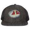 Flat Bill Six-Panel Trucker Cap Thumbnail