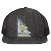 Flat Bill Six-Panel Trucker Cap Thumbnail