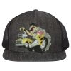 Flat Bill Six-Panel Trucker Cap Thumbnail