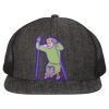 Flat Bill Six-Panel Trucker Cap Thumbnail