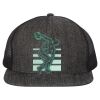 Flat Bill Six-Panel Trucker Cap Thumbnail