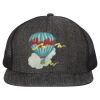 Flat Bill Six-Panel Trucker Cap Thumbnail