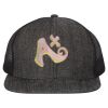 Flat Bill Six-Panel Trucker Cap Thumbnail